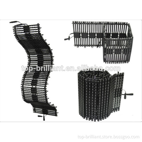 curtain display soft led indoor and outdoor p10 p16 p20